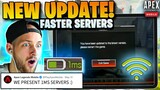 FASTER AND BETTER SERVERS UPDATE - Apex Legends Mobile