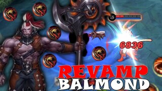 REVAMP BALMOND | UGLY YET HANDSOME | BALMOND BEST BUILD 2022 | MLBB