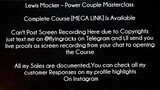 Lewis Mocker Course Power Couple Masterclass Download