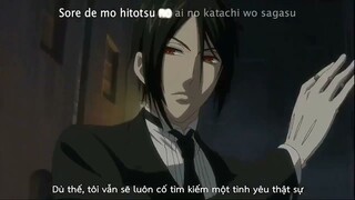 Kuroshitsuji_Opening [Monochrome no Kiss] Version_4K • Vietsub + Kara [Tổng hợp Opening HAY]