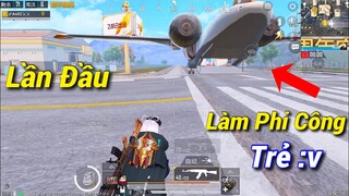 PUBG Mobile | Lần Đầu Lái Máy Bay Thính Thả Dù - Test M417 Mới Solo Squads √