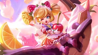 CHANG'E STARLIGHT SKIN - STRAWBERRY PARFAIT GAMPLAY by EDGAR DUMALI AKA CHOOXTV | MLBB