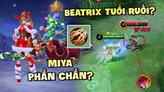 Tốp Mỡ | MIYA META PHẤN CHẤN: BỊ 4 ÔNG TEAM BẠN LÊN GANK VẪN TỰ TIN NÓI BEATRIX TUỔI RUỒI?! | MLBB