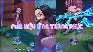 Full hiệu ứng skin Keera NEZUKO và Yan TANJIRO