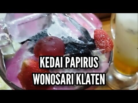 KEDAI PAPIRUS DI WONOSARI KLATEN