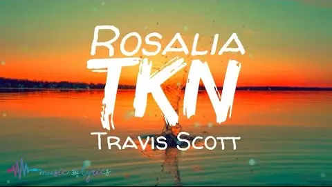 Rosalia, Travis Scott - TKN (Lyrics) | She got hips I gotta grip for | Tiktok Songs