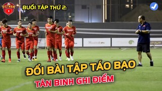 🔴ĐTVN tập buổi 2: HLV Park Thay Đổi Táo Bạo Bài Tập, tân binh ghi điểm