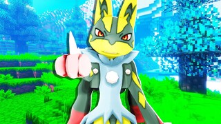 Mega Evolving SHINY Lucario in Pokemon! - Minecraft Pixelmon Multiplayer Server