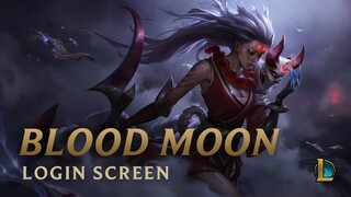 Blood Moon Diana | Login Screen - League of Legends