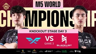 (FIL) M5 Knockouts Day 3 | FF vs BLCK | Game 3