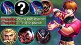 HOW TO WIN AGAINST AGGRESSIVE PAQUITO? TRY THIS 1 SHOT BUILD FOR DYRROTH | MYTHIC GLORY RANK - MLBB