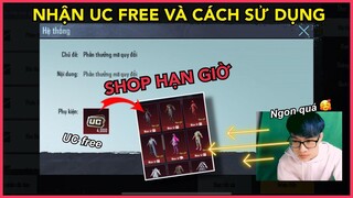 NHẬN UC FREE VÀ CÁCH SỬ DỤNG MUA ĐỒ HUYỀN THOẠI VĨNH VIỄN CÓ THỂ BẠN CHƯA BIẾT || PUBG MOBILE