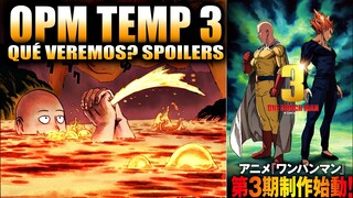 ONE PUNCH MAN TERCERA TEMPORADA QUÉ VEREMOS EN ELLA??? OPM