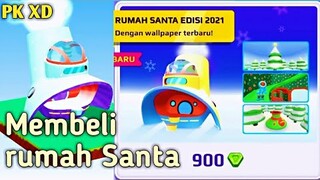 Aku langsung membeli rumah Santa Claus di PK XD Update Musim Salju~PKXD Event Natal