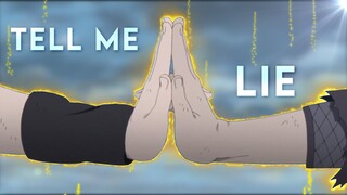 Naruto VS Sasuke X Minato VS Obito - Tell Me A lie [EDIT/AMV]