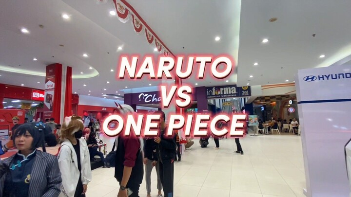 Anime Battle Vote (Naruto Vs One Piece) ~ Event Cosplay