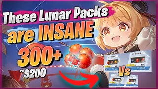 These LUNAR PACKS might make you MAD vs Global Anniversary Packs - Tower of Fantasy