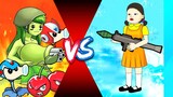 Plants VS Zombies poppy playtime + One Punch man + Megaman+ Peashooter + Compilation Animation