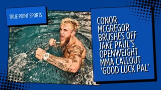 "Conor McGregor SHUTS DOWN Jake Paul's MMA Challenge: 'Good Luck Pal!' 🤣💪"