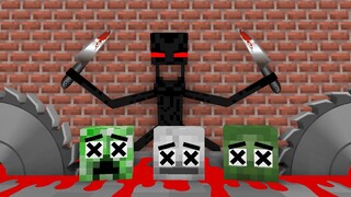 Monster School : When Enderman Became Villain - minecraft animation