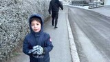 Cả nhà đi tập thể dục dưới trời-10 lạnh buốt ở Austria