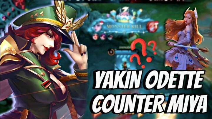 YAKIN CUMA ODETTE MAU COUNTER MIYA❓❓