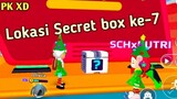Lokasi Secret box ke 7 di PK XD Musim Salju atau Event Natal