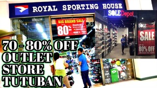 70% OFF ANF 2 FOR 700 SOLE DEPOT & ROYAL SPORTINGHOUSE TUTUBAN DIVISORIA