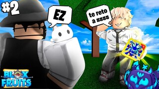 me retaron a 😳... por FRUTA permanente blox fruits EP 2