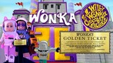 Kita Dapat Golden Tiket Pabrik Cokelat Wonka - Escape Mr. Beast Chocolate Factory NEW ROBLOX