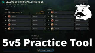 How to Get 5v5 Practice Tool Lobby (with Bots)