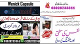 Wenick Capsules in Faisalabad - 03028733344