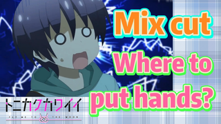 [Fly Me to the Moon]  Mix cut | Where to put hands?