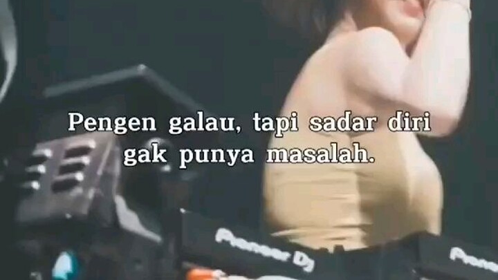 pengen galau