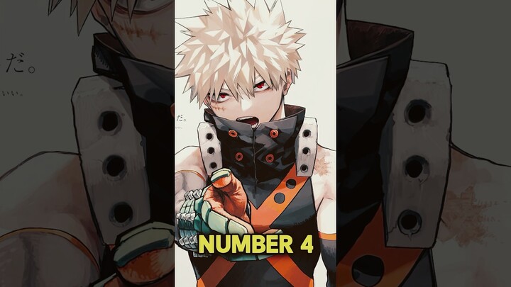 Class 1-A's Pro Hero Rankings in My Hero Academia