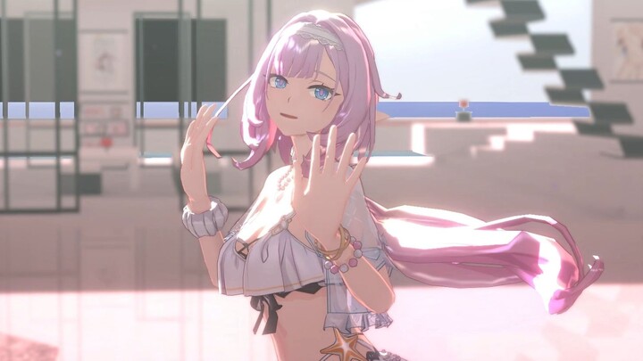 是夏日粉色妖精小姐哦♪~☆♡