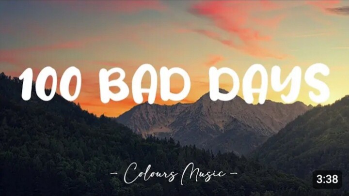 100 Bad Days - AJR (Lyrics)