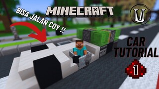 MOBIL DI MINECRAFT ?? TUTORIAL MEMBUAT MOBIL DI MINECRAFT - Redstone Creation (1)