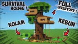 Cara Membuat Rumah Pohon Sederhana ! || Minecraft Medieval Pt.6
