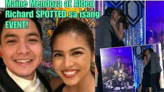 MAINE mendoza at ALDEN richard SPOTTED at Sweet n Sweet sa Isang EVENT!