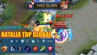 Natalia MVP - Bruno deleted instantly (Comeback) - Michael Top 2 Global - Mobile Legend January 2020