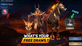 FREE ELITE & EPIC SKIN SNOW BOX DRAWS MOBILE LEGENDS