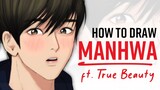 How lớn Draw TRUE BEAUTY | Webtoon Art Style