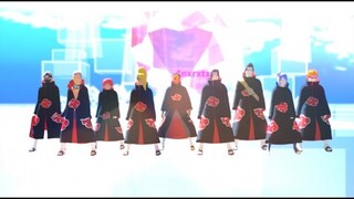 LoveShake【NARUTO MMD】AKATSUKI*ITACHI*DEIDARA*SASORI*KISAME*TOBI*HIDAN*KAKUZU*KONAN*PAIN