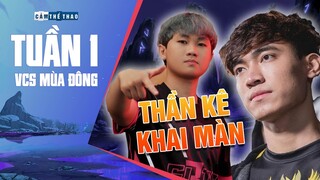 TUẦN 1 VCS MÙA ĐÔNG: THẦN KÊ KHAI MÀN, GAM - SGB DỄ THỞ