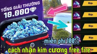 [Free Fire] hướng dẫn cách nhận Kim Cương miễn phí mới nhất OB35