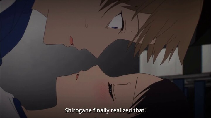 Kaguya finally Kiss Shirogane?!