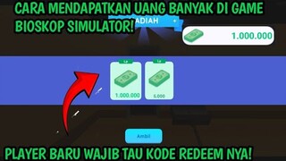 CARA MENDAPATKAN BANYAK UANG DI GAME BIOSKOP SIMULATOR TERBARU | CARA DAPAT UANG DI GAME BIOSKOP