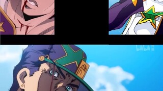Five different Stone Ocean animation versions compared
