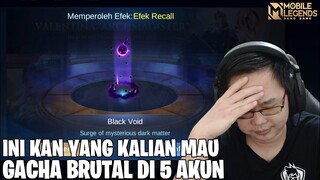 GACHA EFEK RECALL BLACK VOID EPIC LIMITED DI 5 AKUN - MOBILE LEGENDS